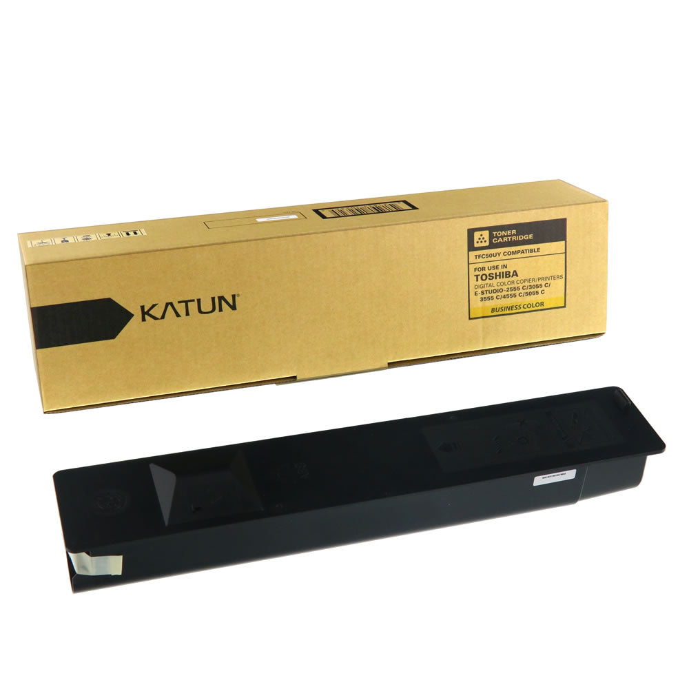 Toshiba TFC50UY Compatible Toner Cartridge-Yellow - Fuzion