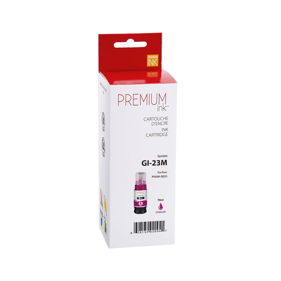 Canon GI-23 New Compatible Ink Cartridge Magenta-Premium Ink