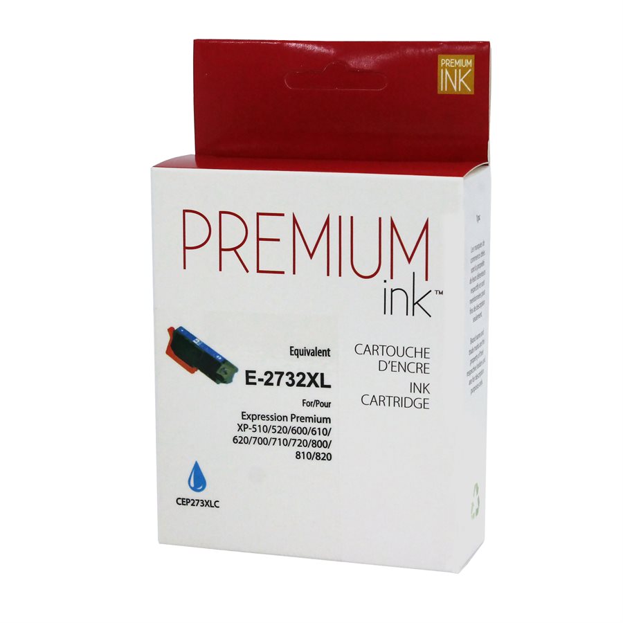 Epson T273XL220 New Compatible Ink Cartridge cyan-Premium Ink