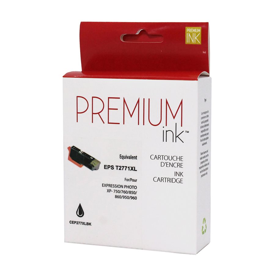 Epson 277XL New Compatible Ink Cartridge Black-Premium Ink