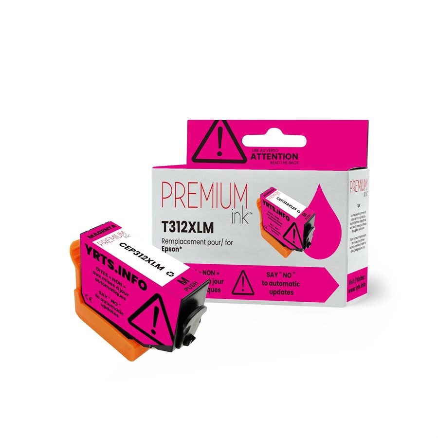Epson T312XL320 New Compatible Ink Cartridge YRTS Magenta-Premium Ink
