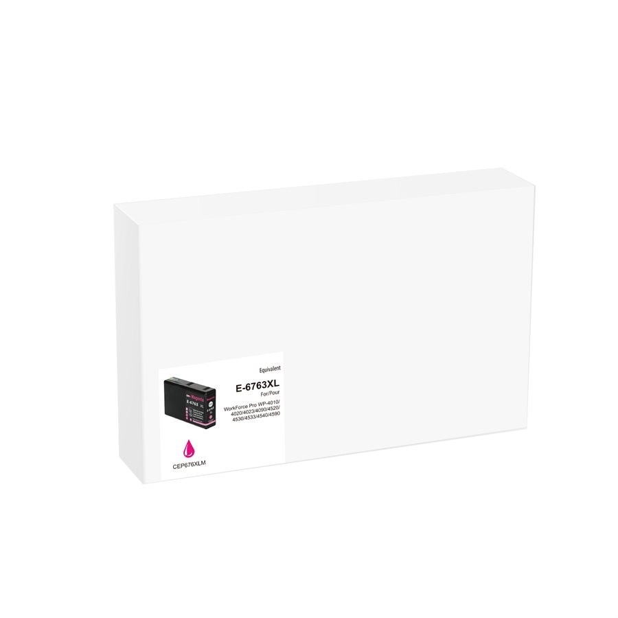 Epson T6763XL New Compatible Ink Cartridge Magenta-Premium Ink