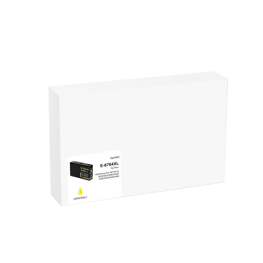 Epson T6764XL New Compatible Ink Cartridge Yellow-Premium Ink