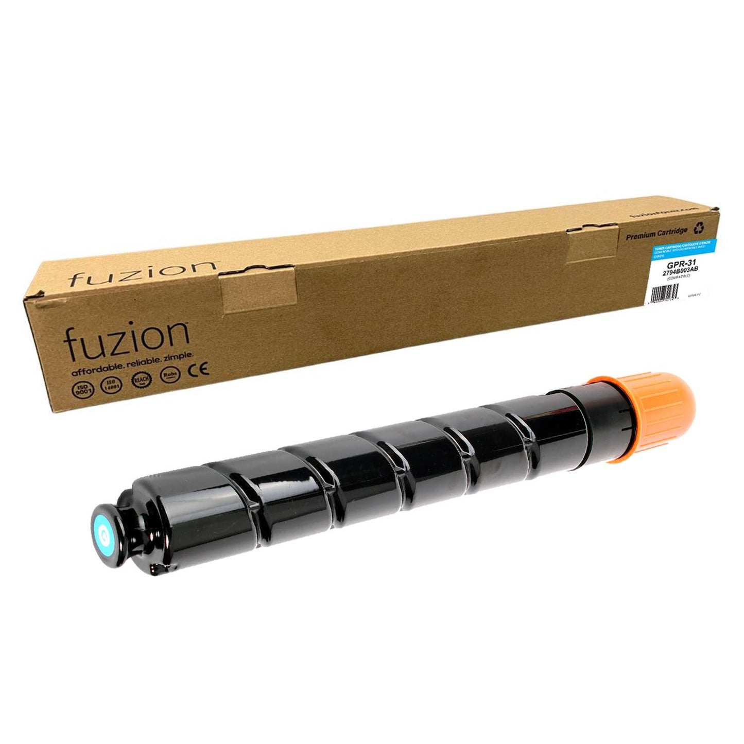 Canon GPR-31 Compatible Toner Cartridge - Cyan - Fuzion