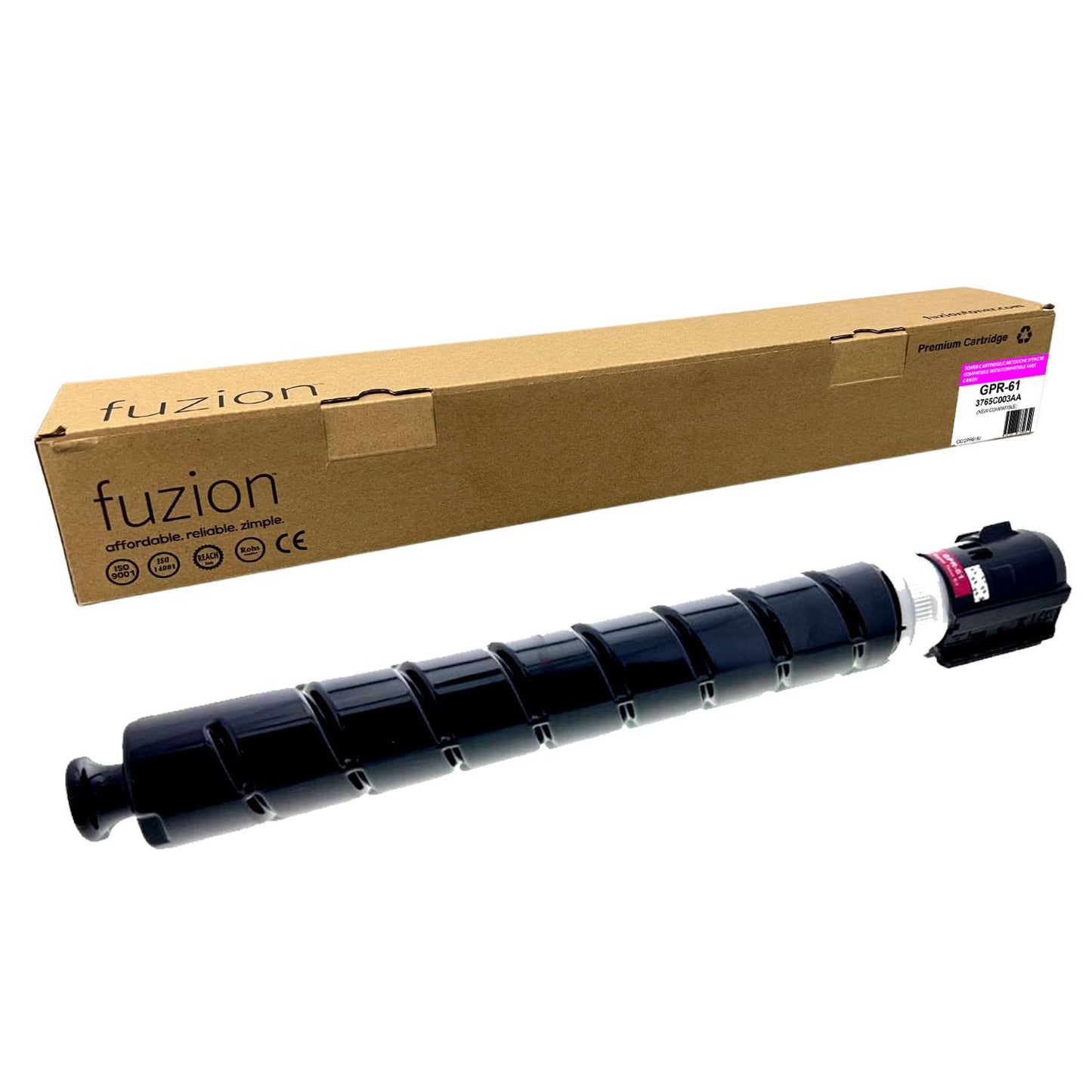 Canon GPR-61 Compatible Toner Cartridge - Magenta - Fuzion