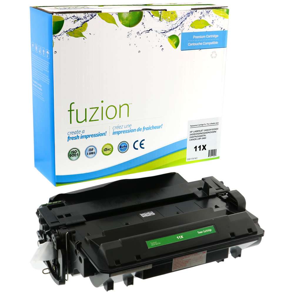 HP Q6511X (11X) Compatible Toner Cartridge High Yield - Black - Fuzion