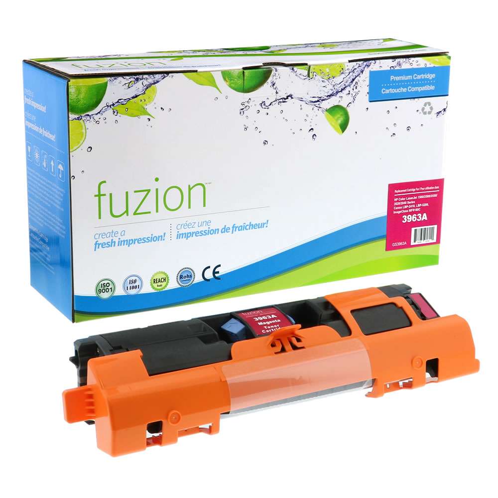 HP Q3963A (122A) Remanufactured Toner Cartridge - Magenta - Fuzion