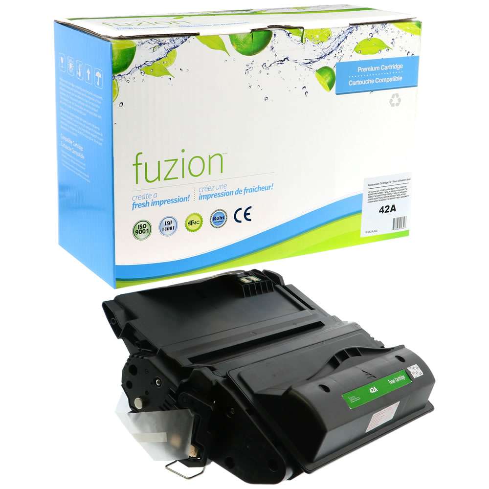 HP Q5942A (42A) Compatible Toner Cartridge - Black - Fuzion