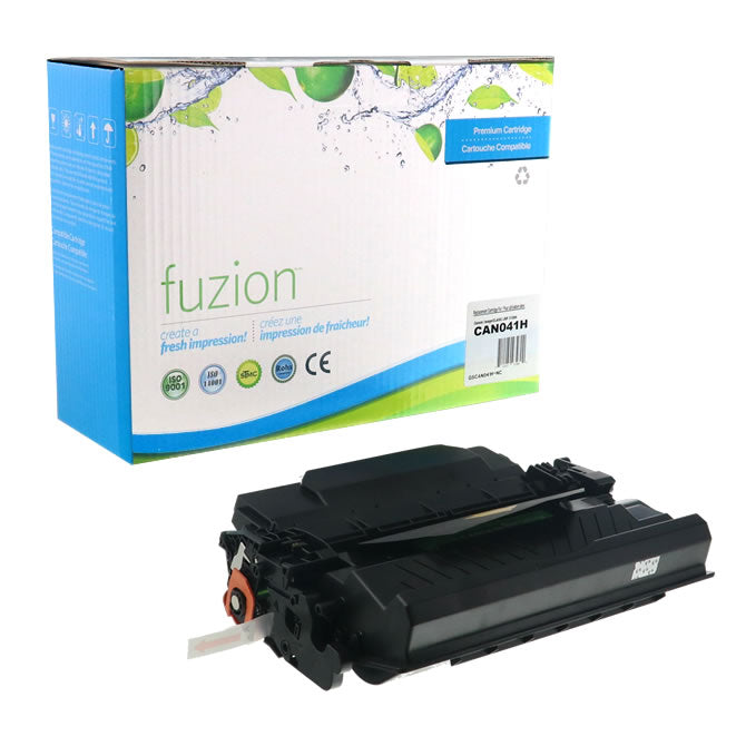 Canon 041H 0453C001 Compatible Toner Cartridge High Yield - Black - Fuzion