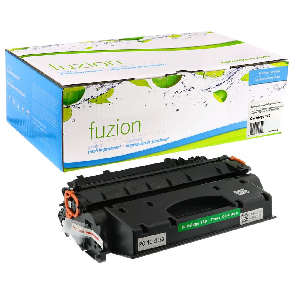 Canon 120 2617B001 Compatible Toner Cartridge High Yield - Black - Fuzion