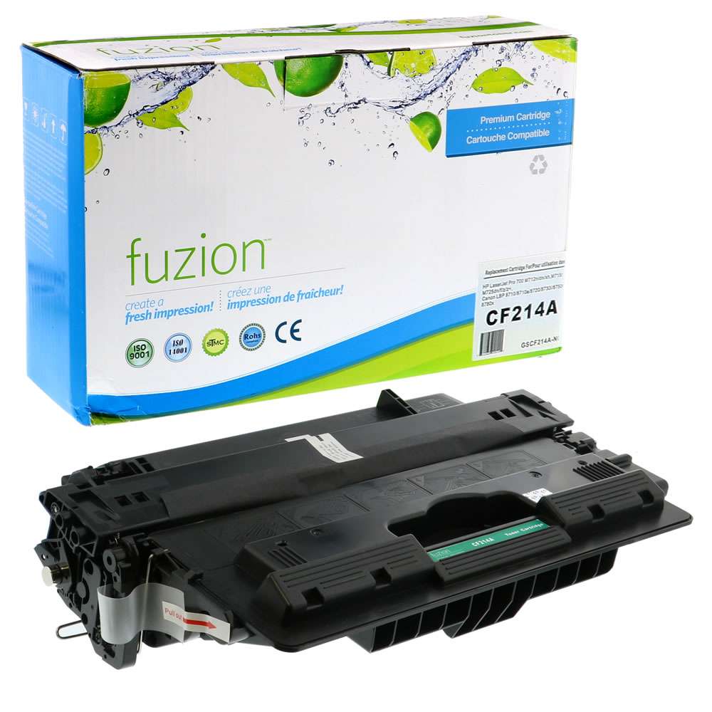 HP CF214A (14A) Compatible Toner Cartridge - Black - Fuzion