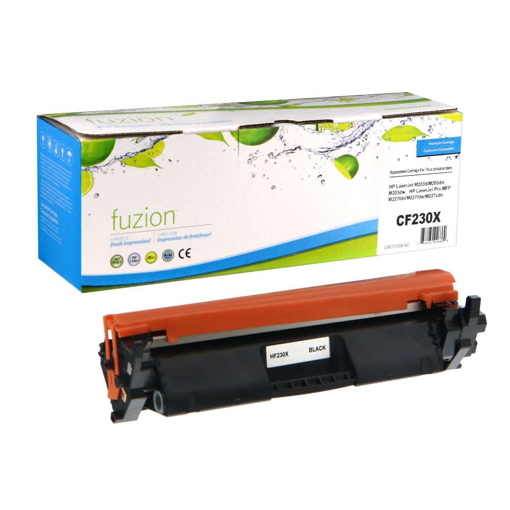 HP CF230X (30X) Compatible Toner Cartridge High Yield - Black - Fuzion