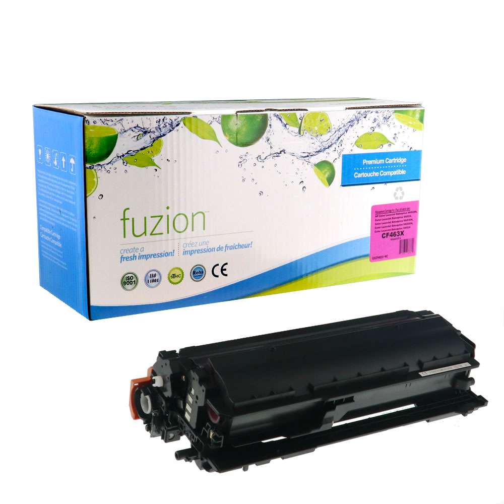 HP CF463X (656X) Compatible Toner Cartridge High Yield - Magenta - Fuzion
