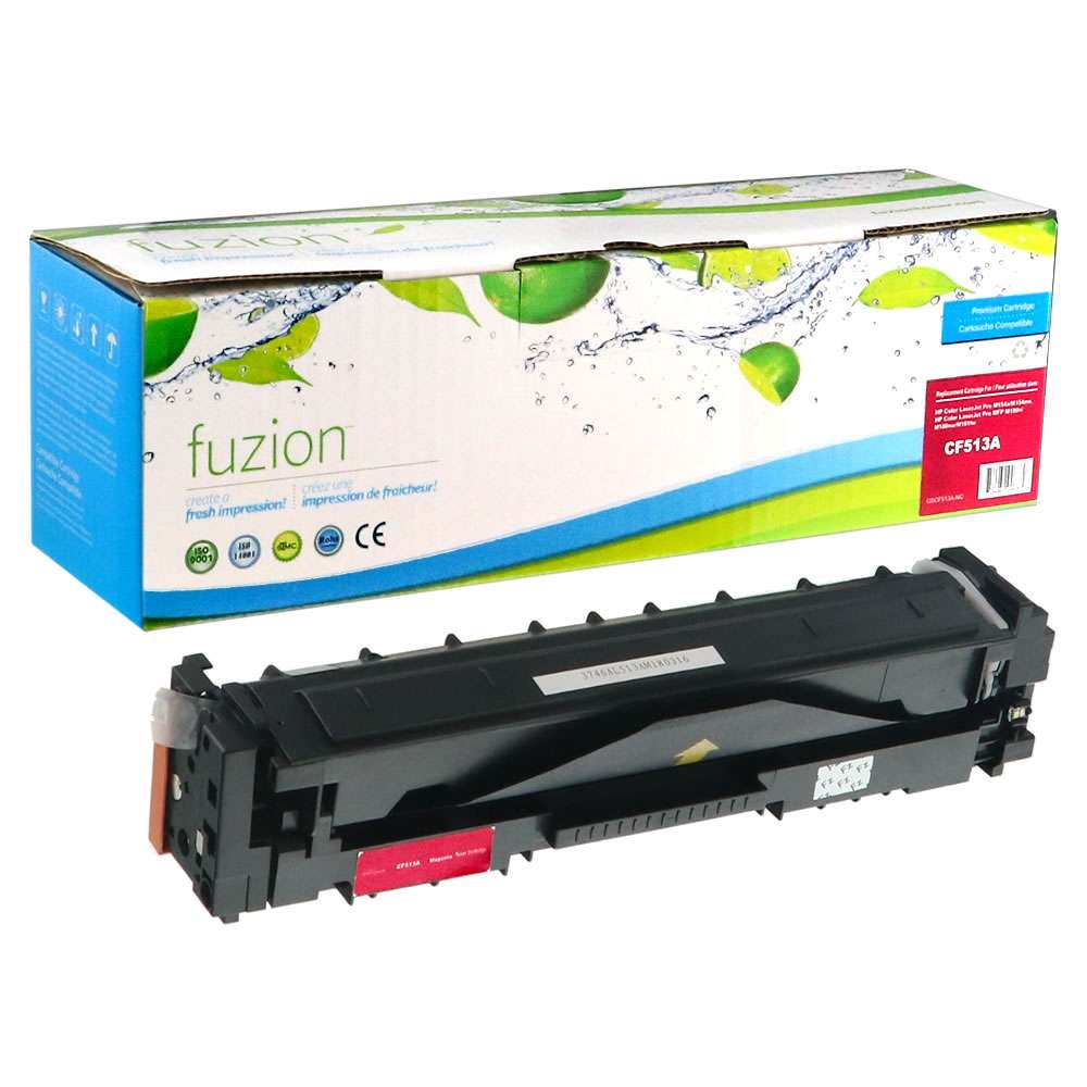 HP CF513A (204A) Compatible Toner Cartridge - Magenta - Fuzion