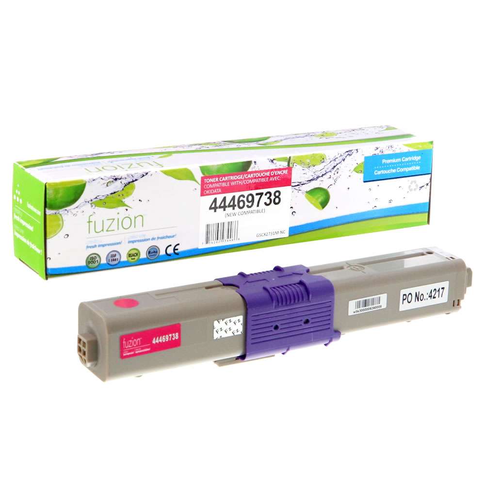 Okidata 44469738 Compatible Toner Cartridge - Magenta - Fuzion