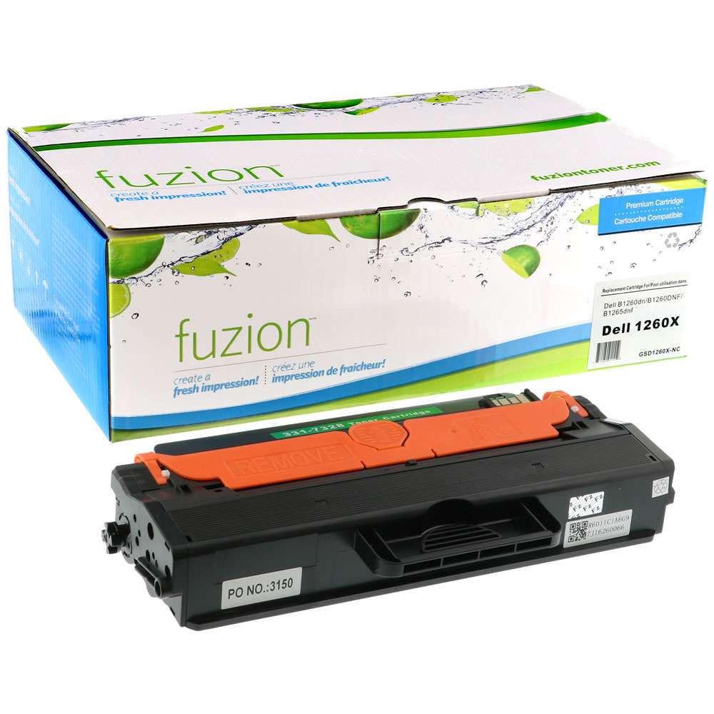 Dell 331-7328 Compatible Toner Cartridge - Black - Fuzion