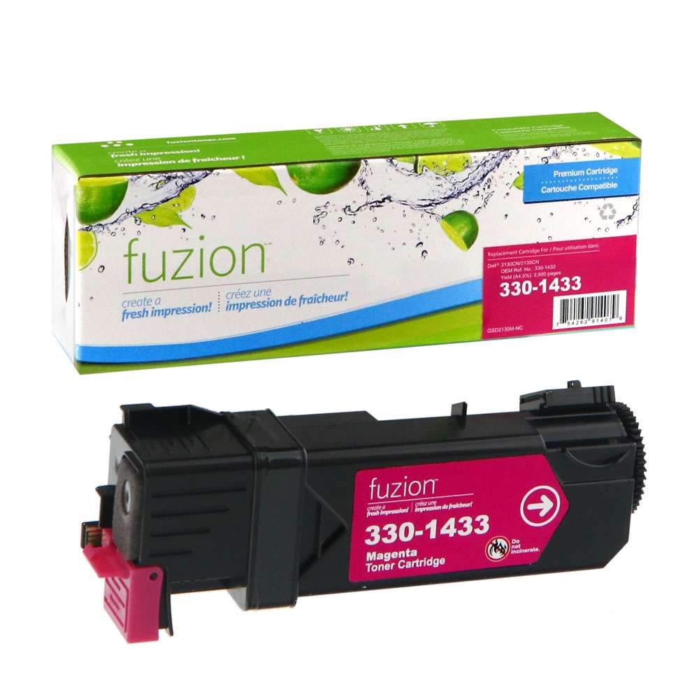 Dell 330-1392 Compatible Toner Cartridge - Magenta - Fuzion