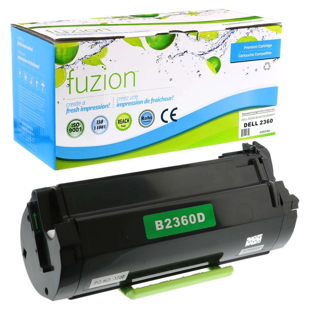Dell 331-9805 Remanufactured Toner Cartridge - Black - Fuzion