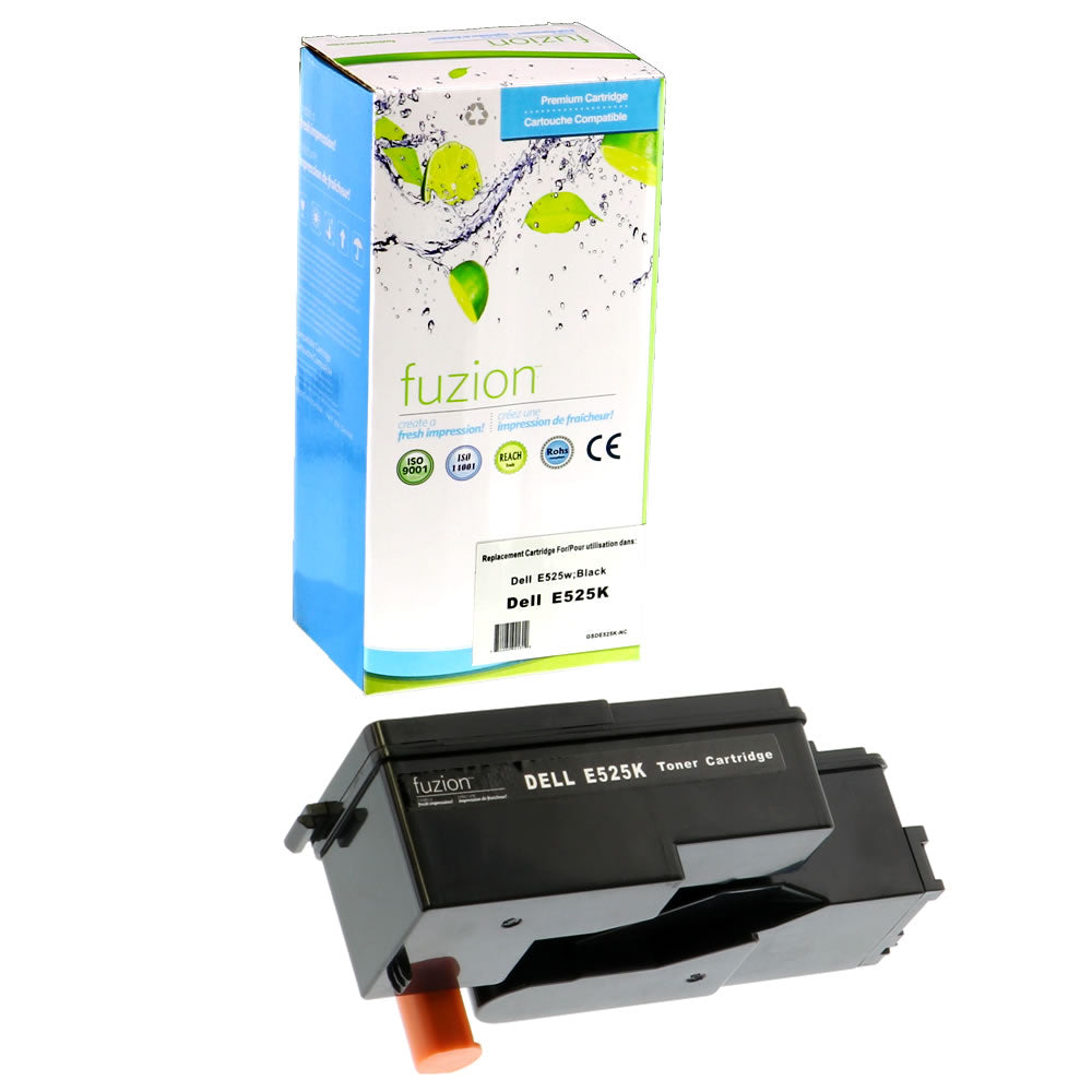 Dell 593-BBJX Compatible Toner Cartridge - Black - Fuzion