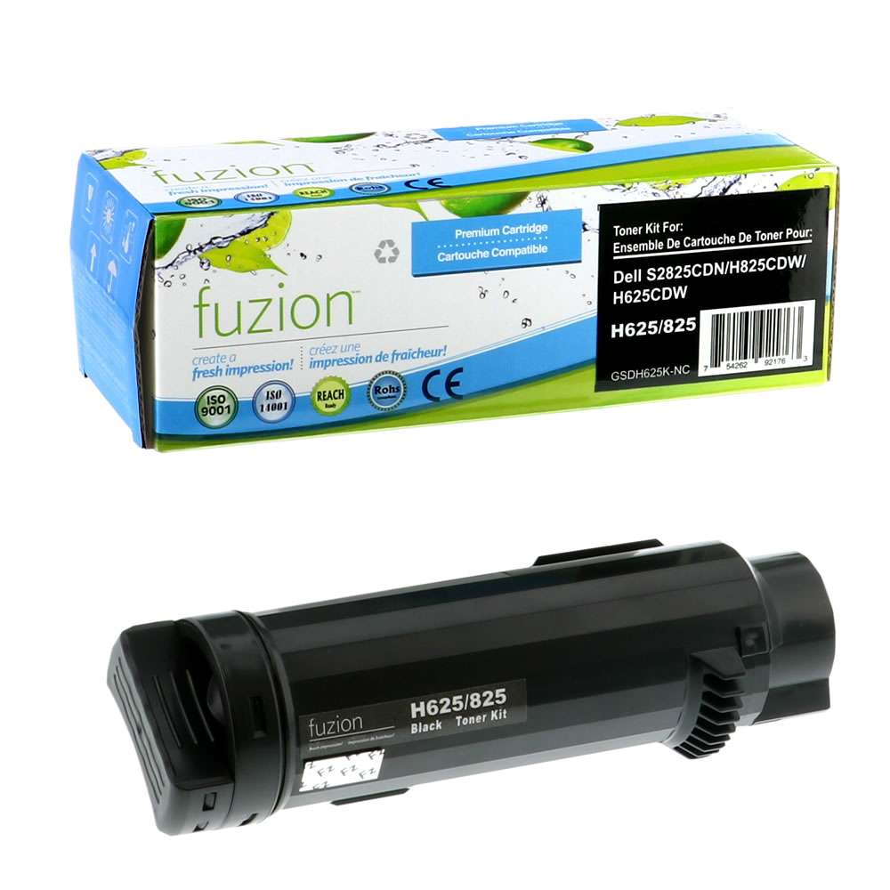 Dell 593-BBOW CompatibleToner Cartridge - Black - Fuzion