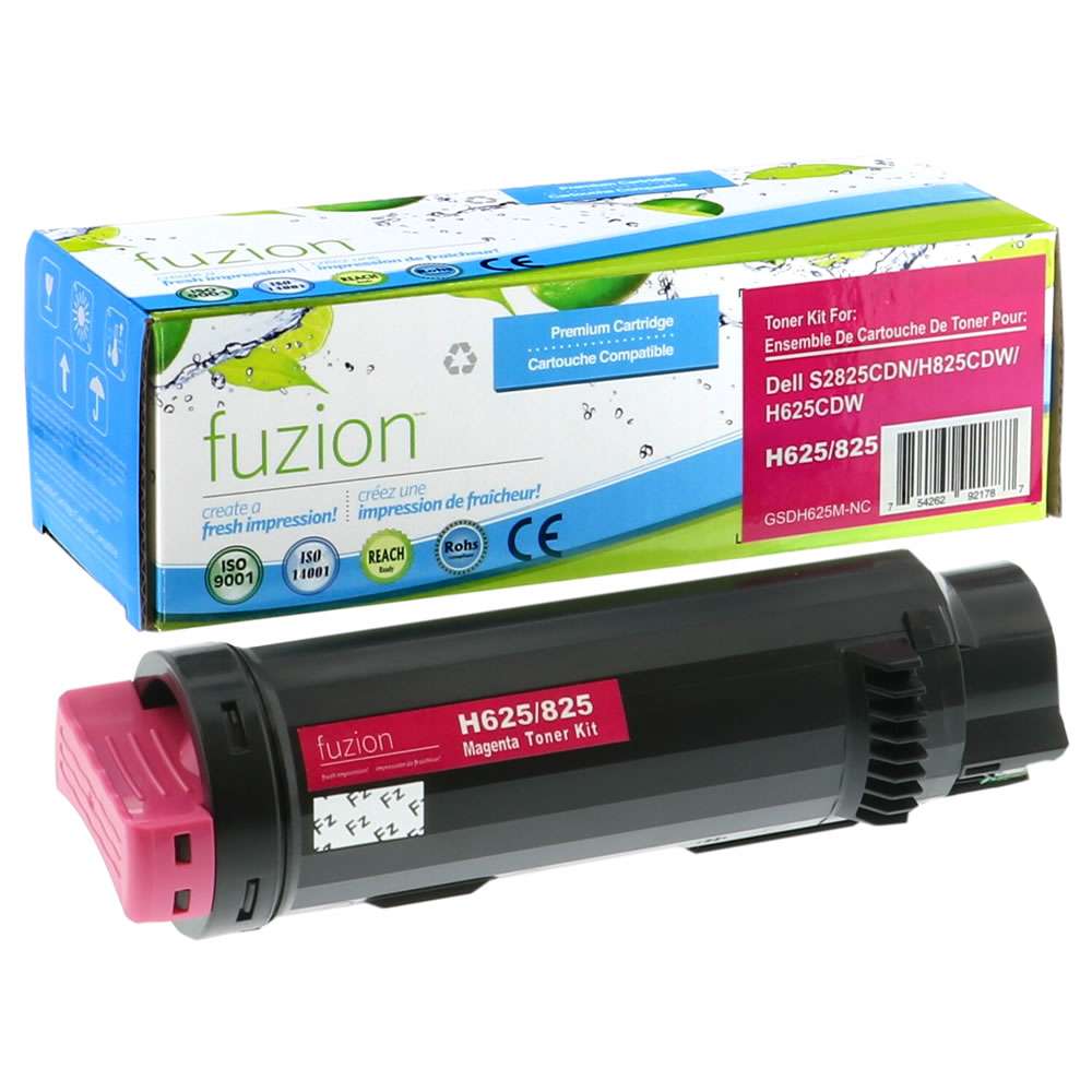 Dell 593-BBOY Compatible Toner Cartridge - Magenta - Fuzion