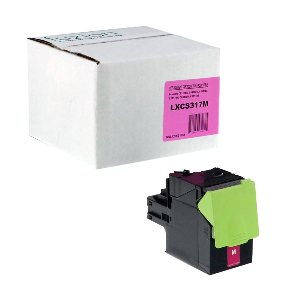 Lexmark 71B10M0 Remanufactured RemanufacturedToner Cartridge - Magenta - Fuzion