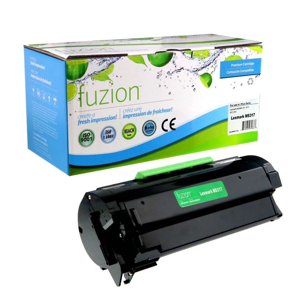 Lexmark 51B1000 Compatible Toner Cartridge - Black - Fuzion