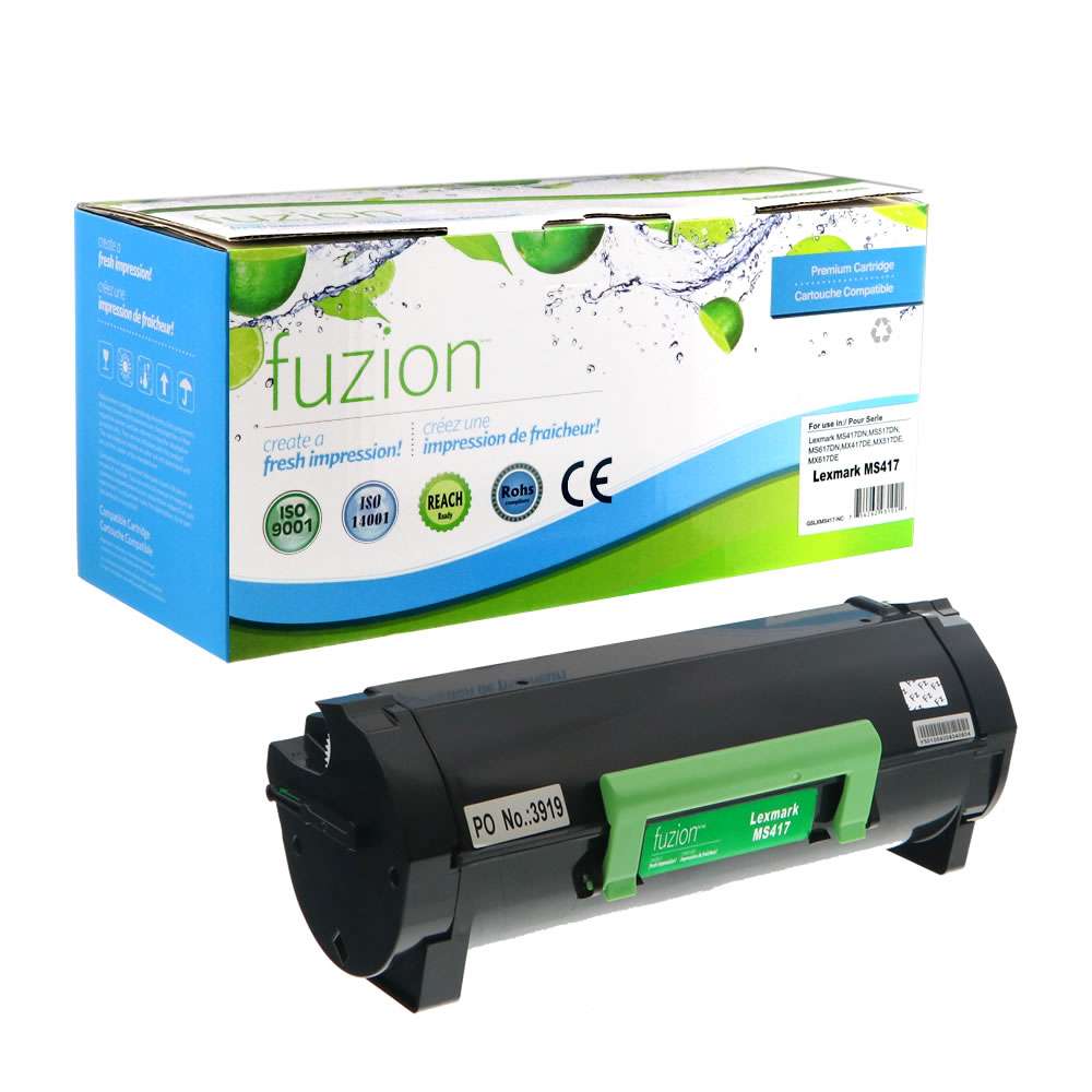 Lexmark 51B1H00 Compatible Toner Cartridge - Black - Fuzion