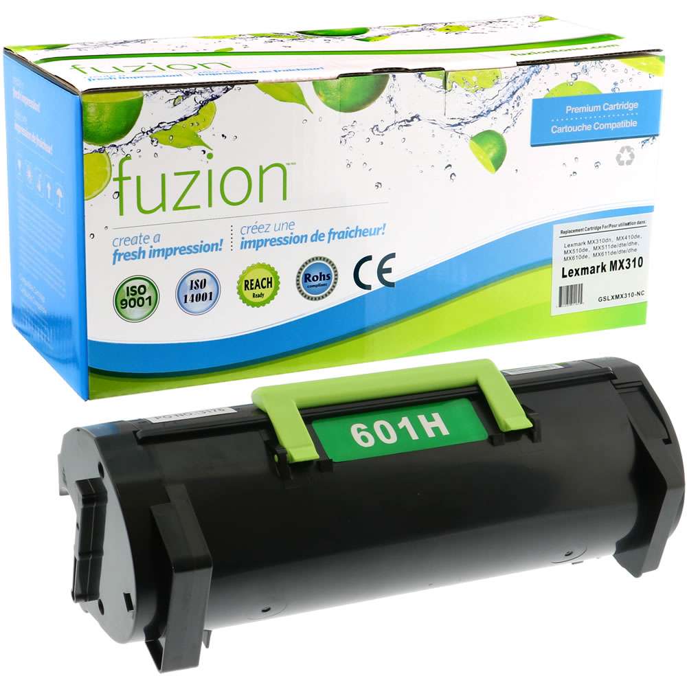 Lexmark 60F1H00 Compatible Toner Cartridge - Black - Fuzion