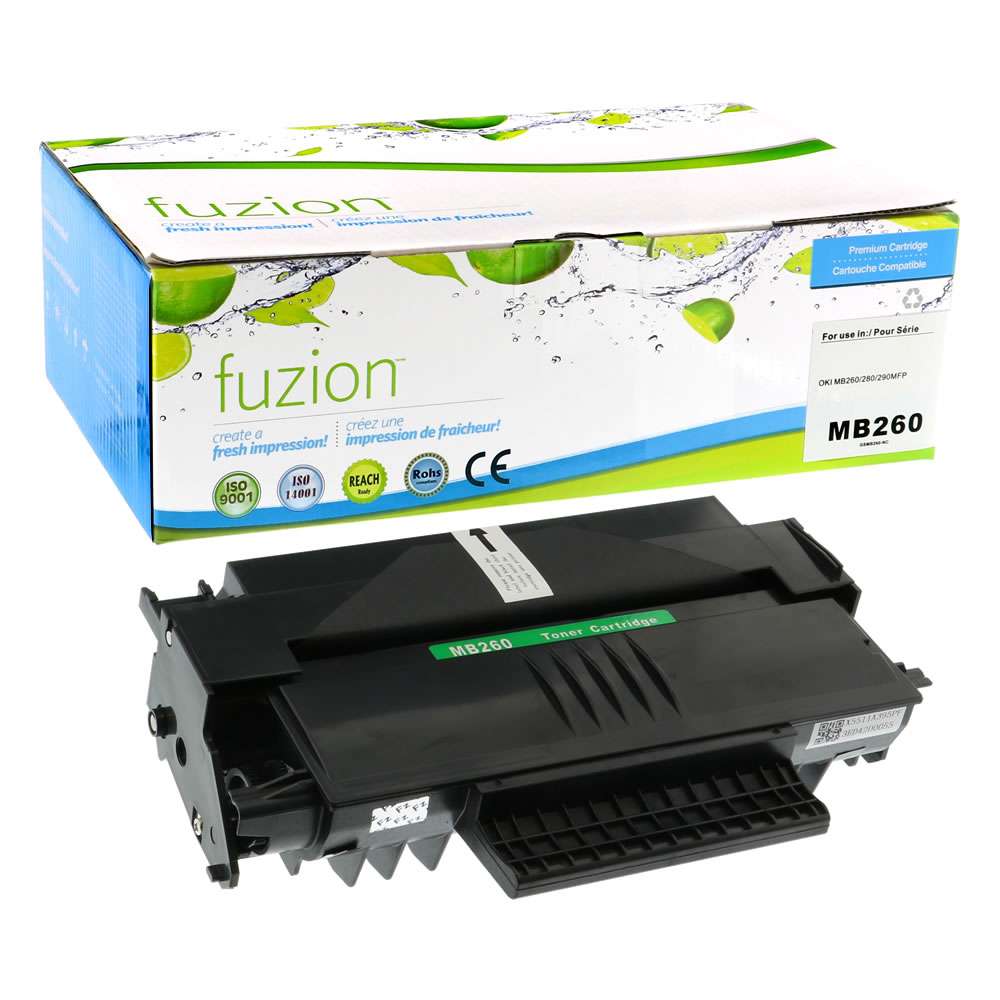 Okidata 56123402 Compatible Toner Cartridge - Black - Fuzion
