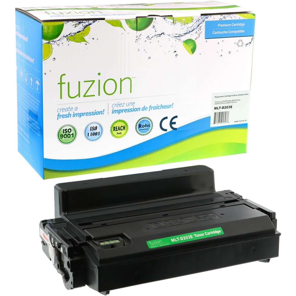 Samsung MLT-D203E Compatible Toner Cartridge - Black - Fuzion