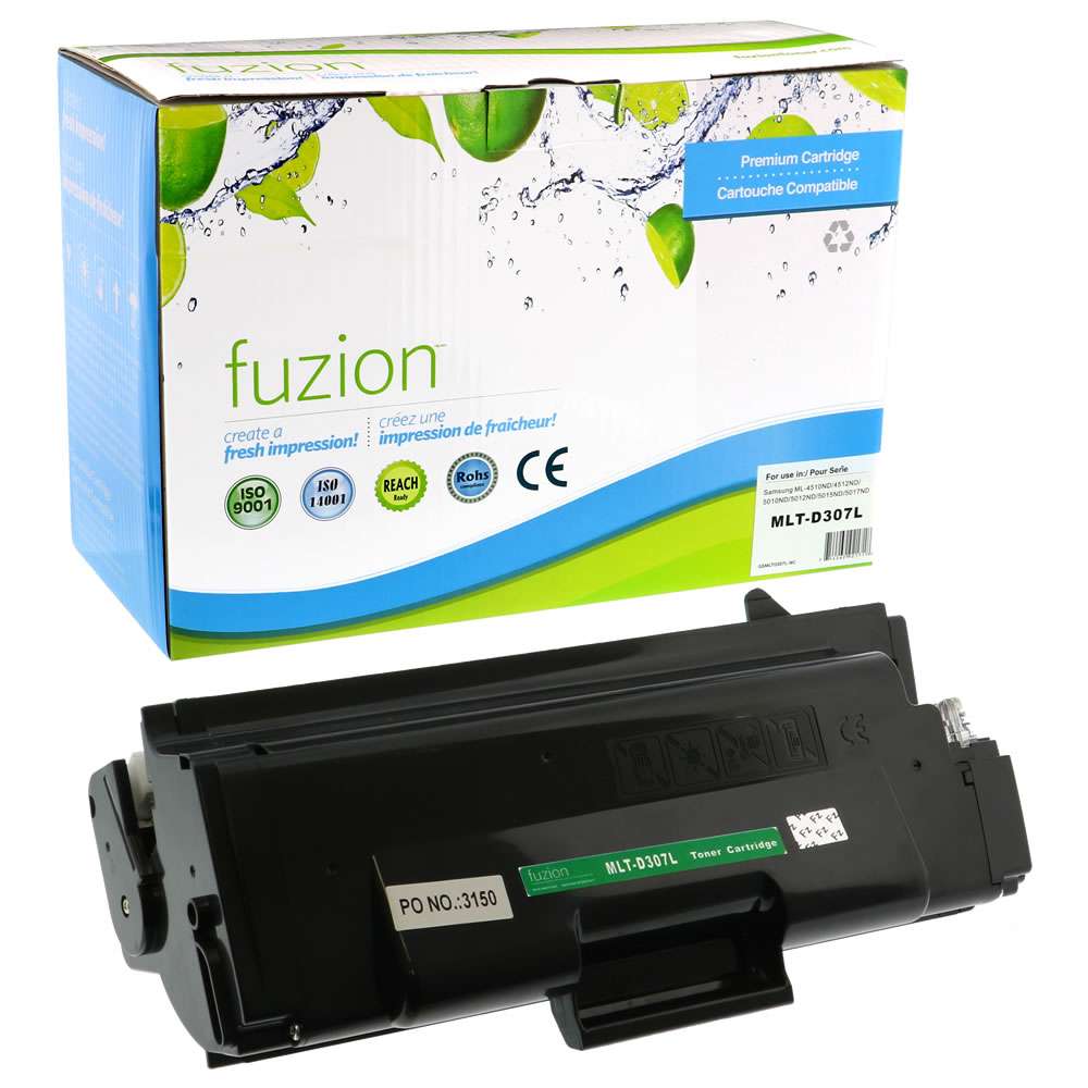 Samsung MLT-D307L Compatible Toner Cartridge - Black - Fuzion