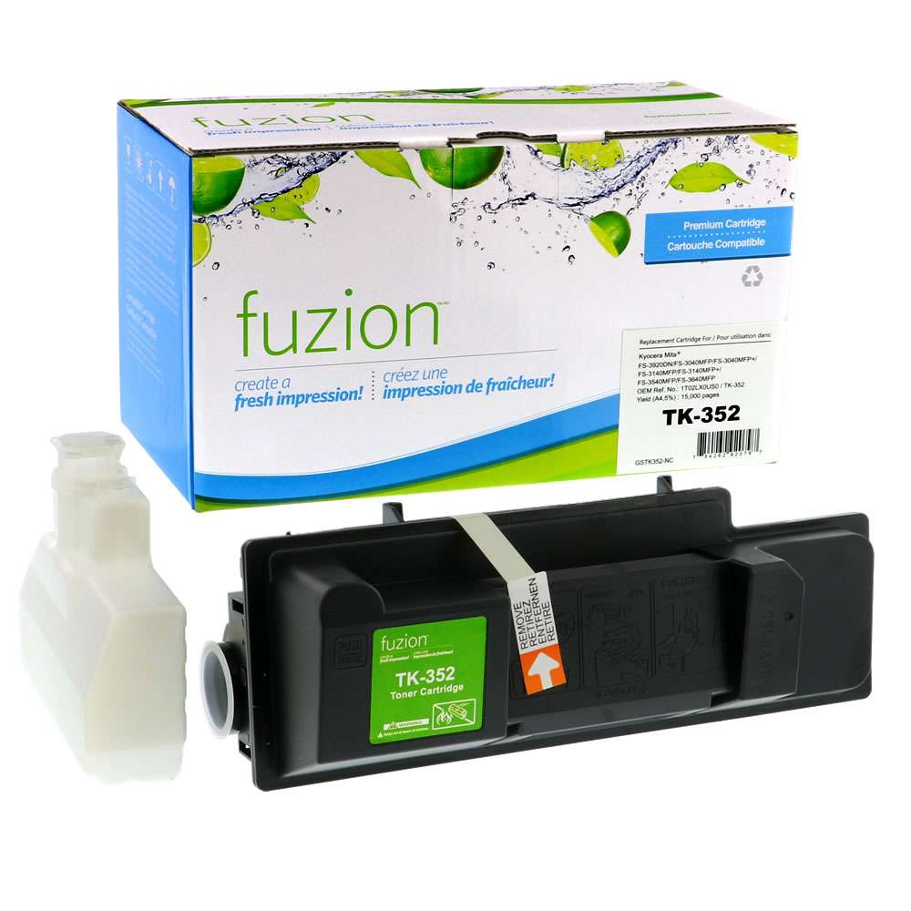 Kyocera Mita TK-352 Compatible Toner Cartridge - Black - Fuzion