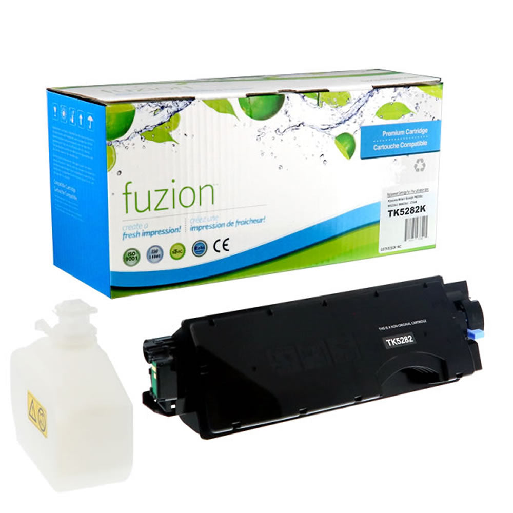 Kyocera Mita TK-5282K Compatible Toner Cartridge - Black - Fuzion