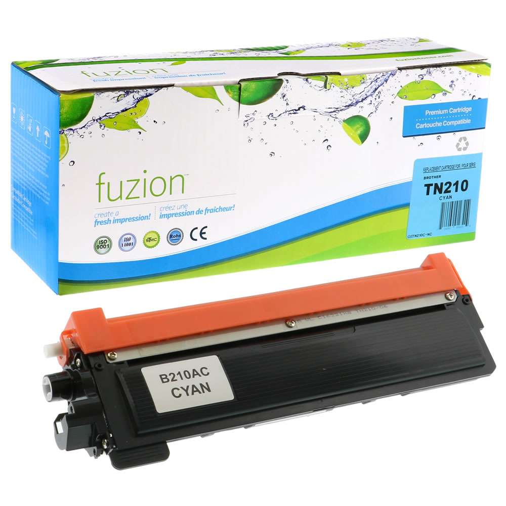 Brother TN210C Compatible - Cyan Toner Cartridge - Fuzion