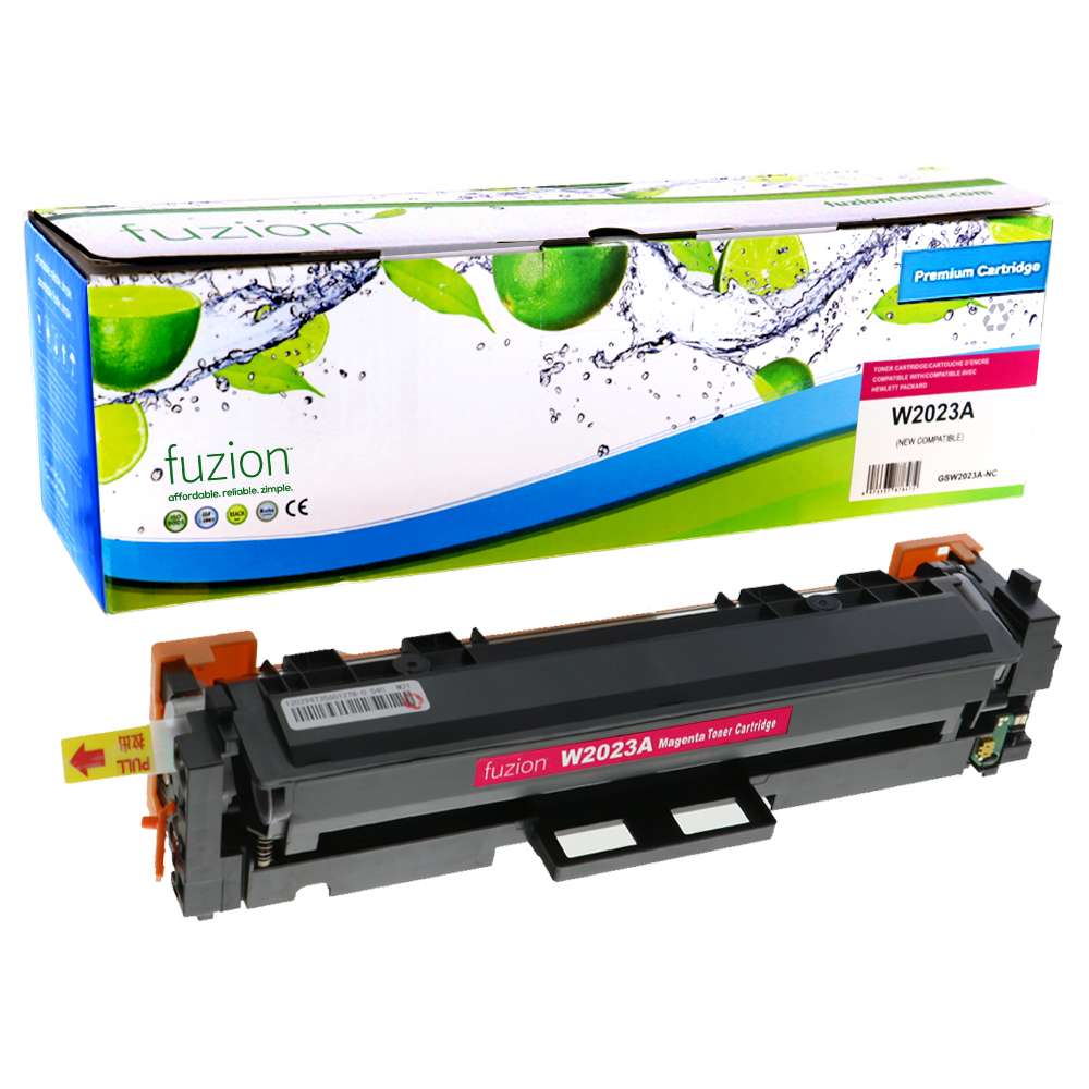 HP W2023A (414A) Compatible Toner Cartridge - Magenta - Fuzion