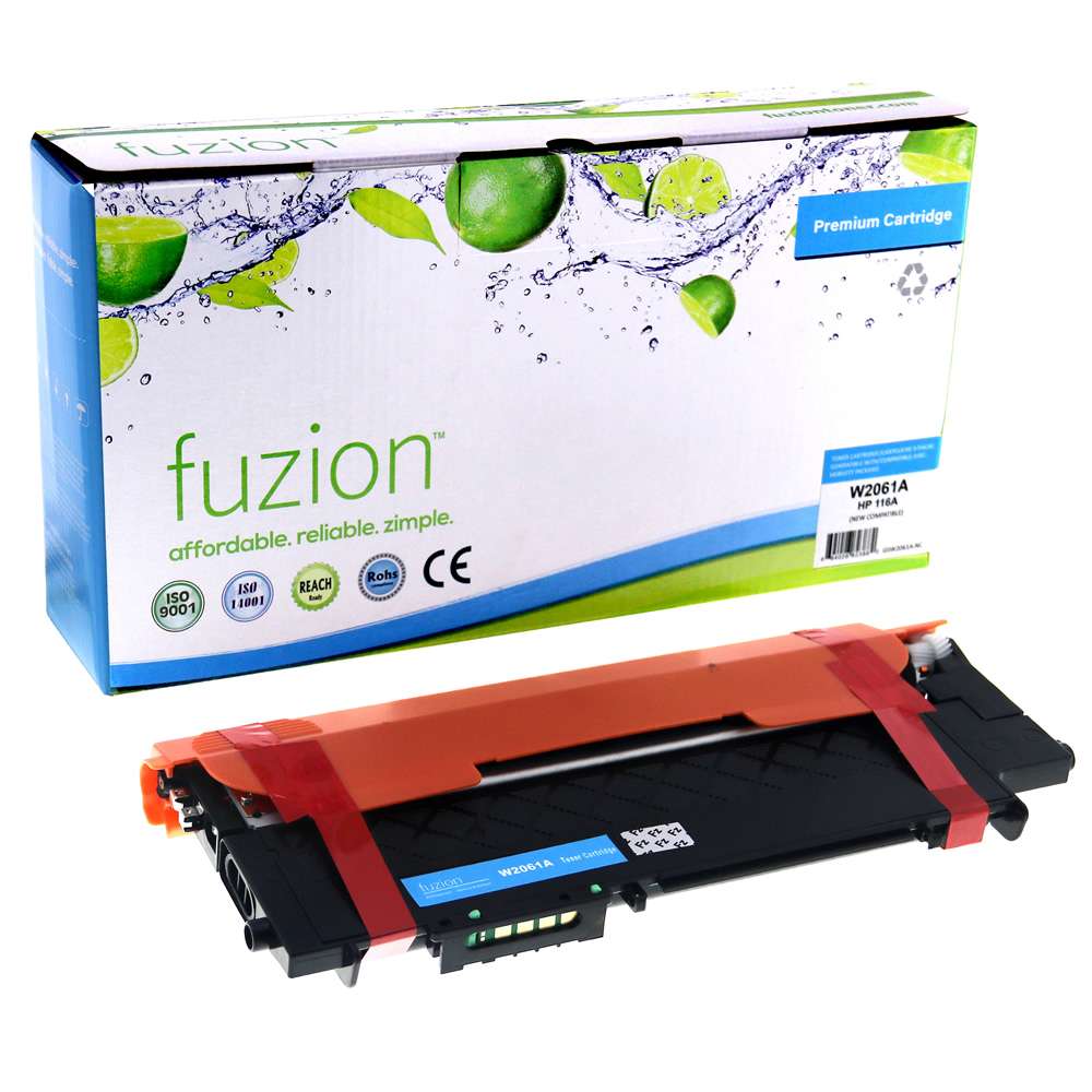 HP W2061A (116A) Compatible Toner Cartridge - Cyan - Fuzion