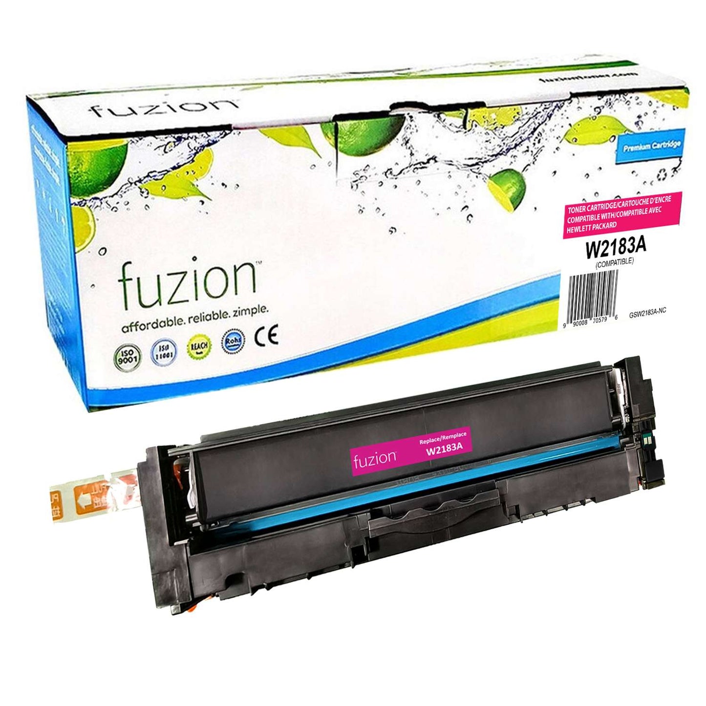 HP W2183A (218A) Compatible Standard Yield Toner Cartridge - Magenta - Fuzion