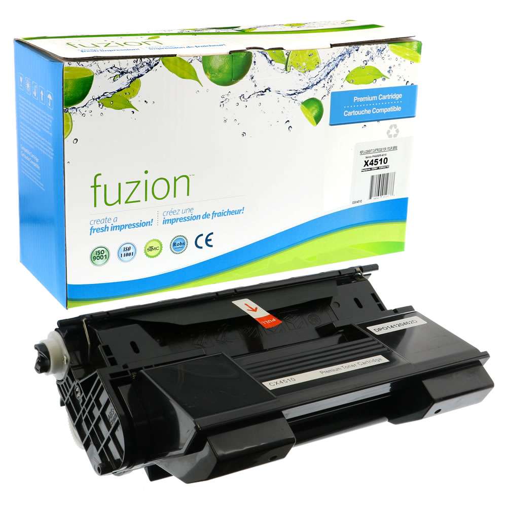 Xerox 113R00712 Remanufactured Toner Cartridge - Black - Fuzion