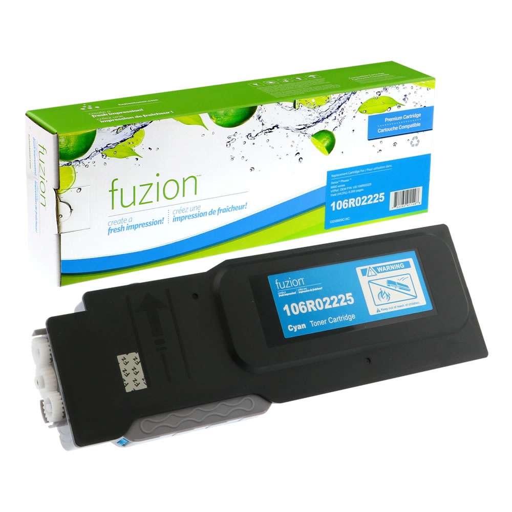 Xerox 106R02225 Compatible Toner Cartridge - Cyan - Fuzion