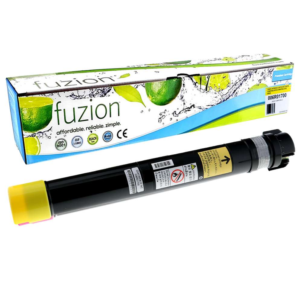 Xerox 006R01700 Compatible Toner Cartridge - Yellow - Fuzion