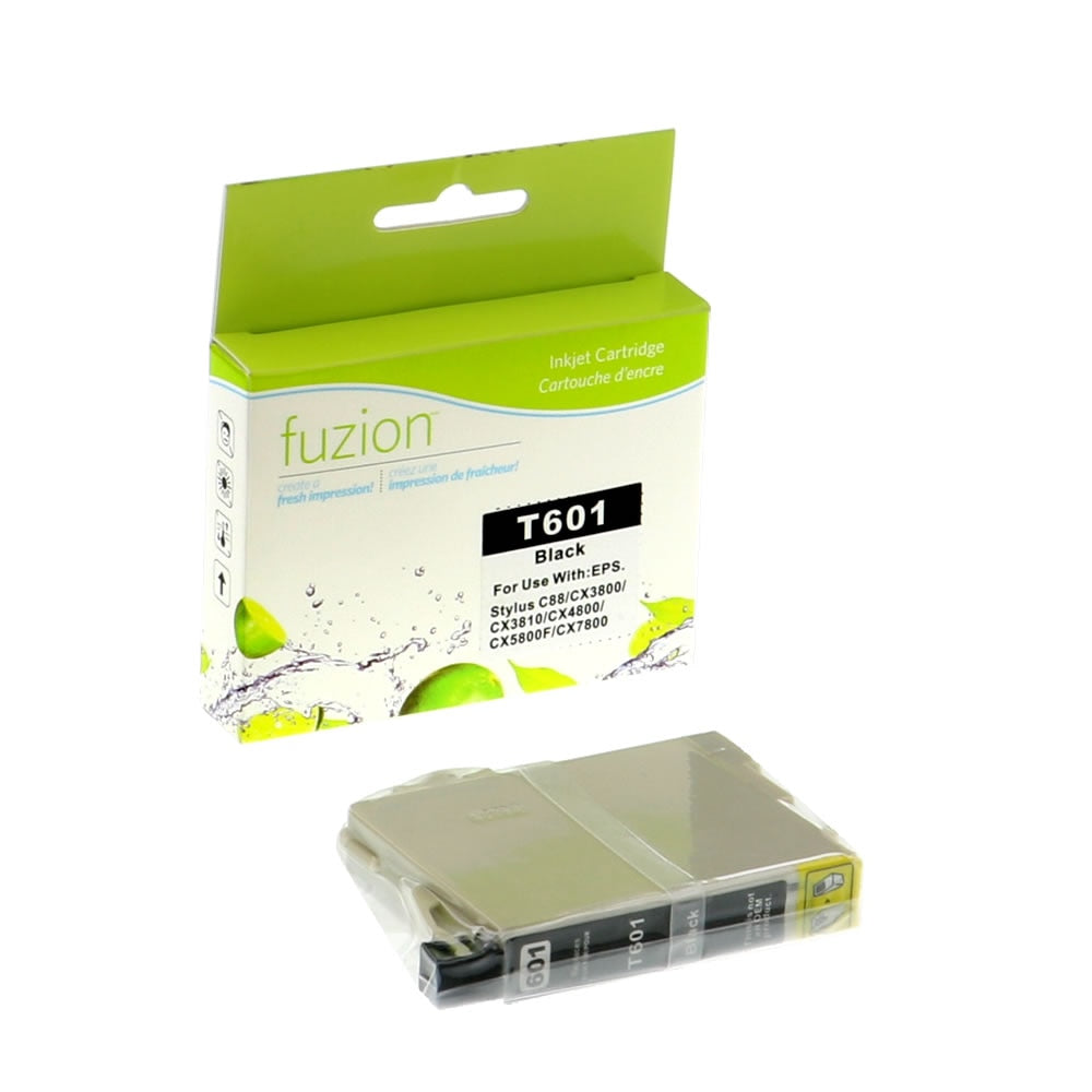 Epson T060120 Compatible Ink Cartridge - Black - Fuzion