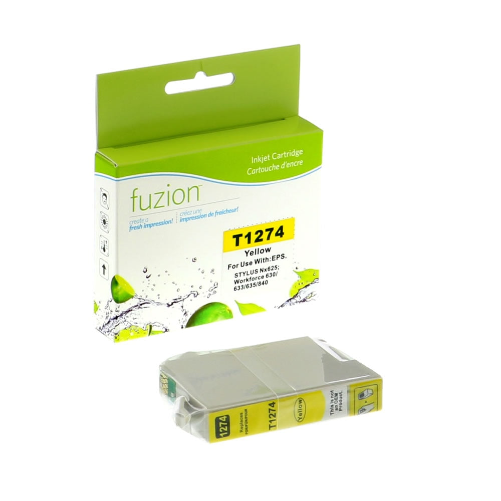 Epson T127420 Compatible - Ink Cartridge Extra HY Yellow - Fuzion