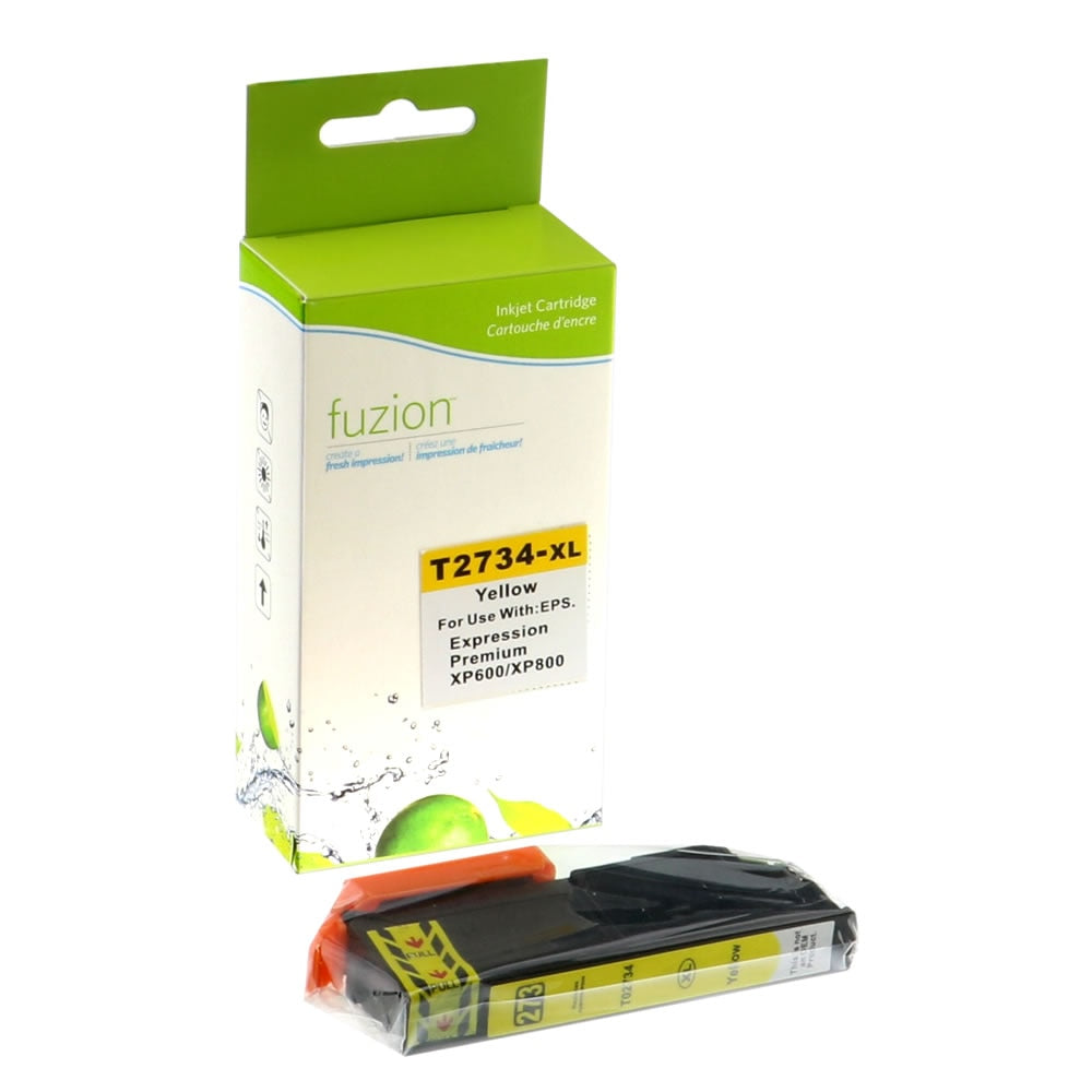 Epson T273XL420 Remanufactured Ink Cartridge - Yellow - Fuzion