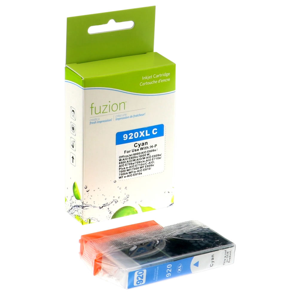 HP 920XL Compatible Ink Cartridge - Cyan - Fuzion