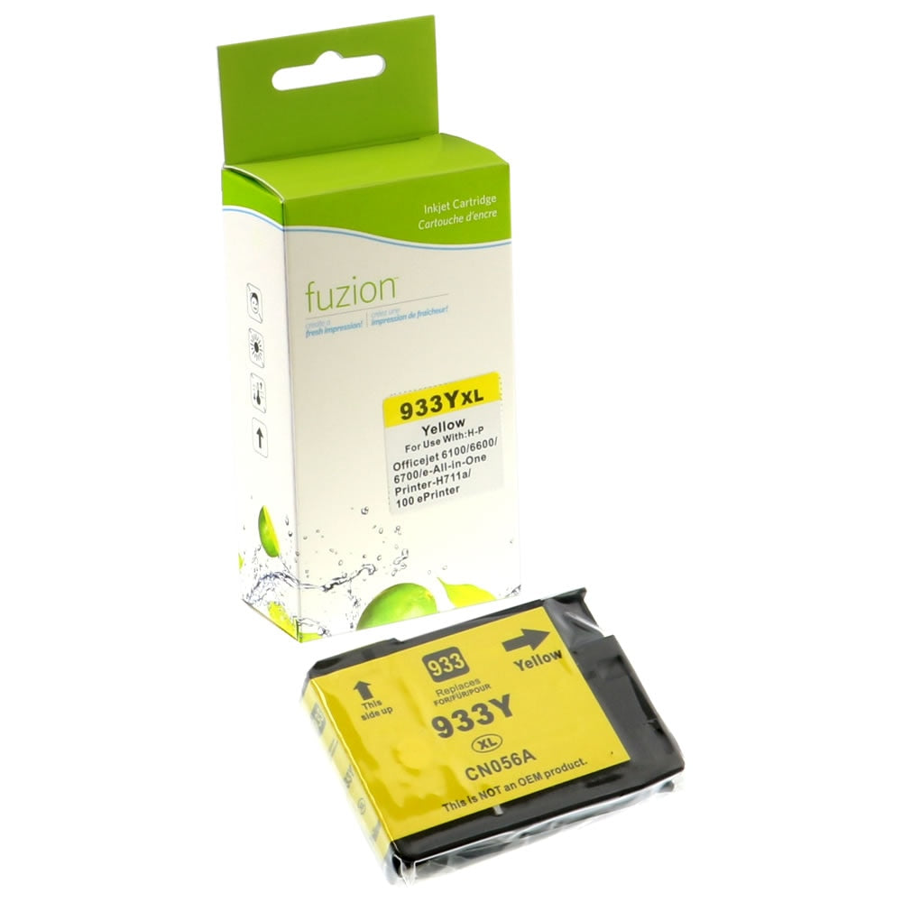 HP 933XL Compatible Ink Cartridge - Yellow - Fuzion