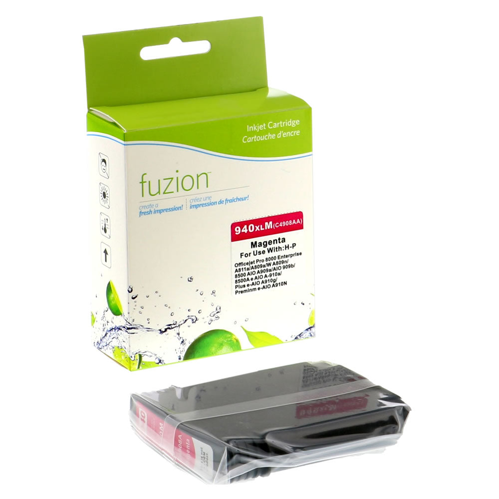 HP 940XL Compatible Ink Cartridge - Magenta - Fuzion