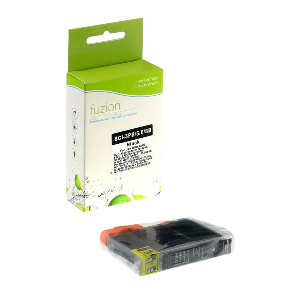 Canon BCI-6BK Compatible Ink Cartridge - Black - Fuzion