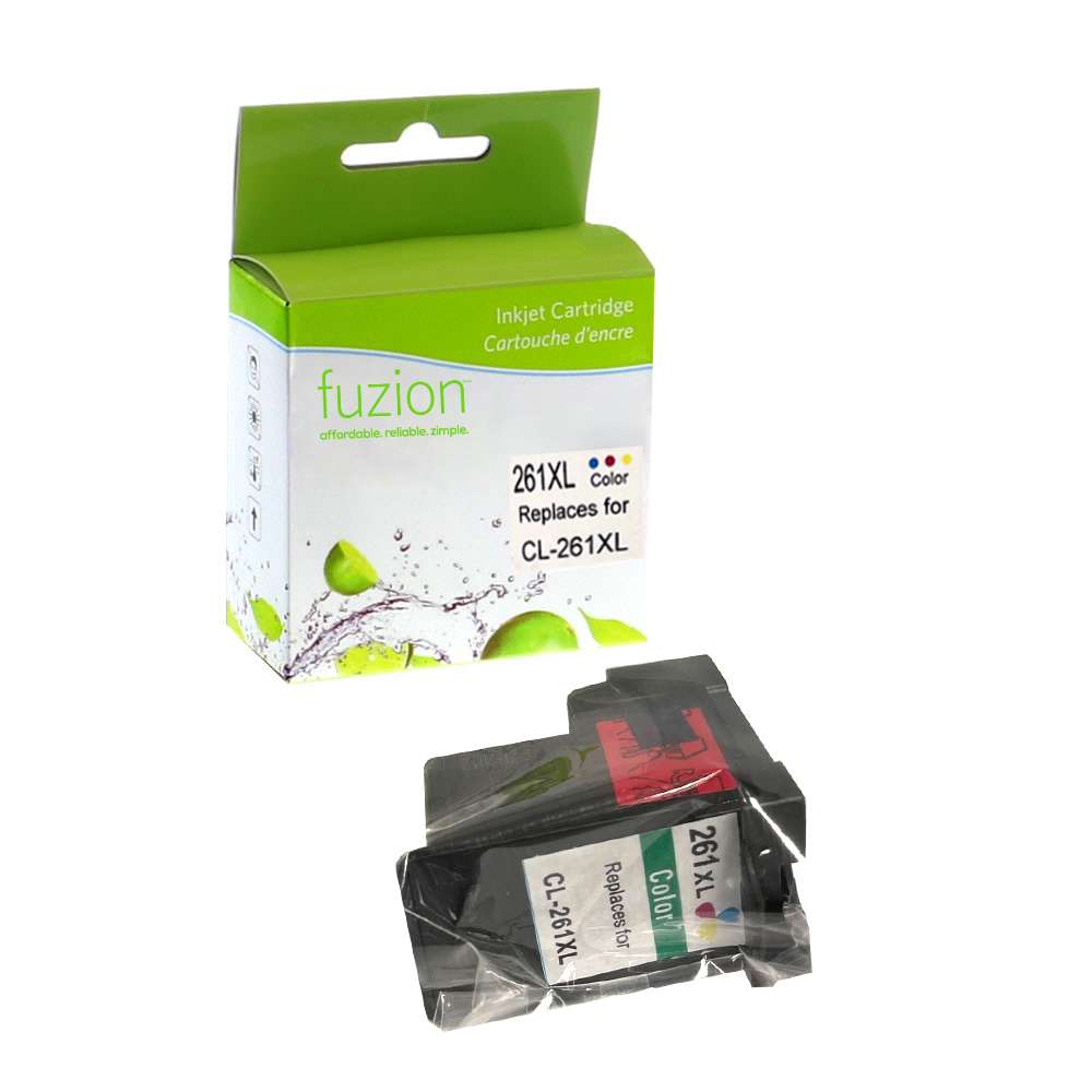 Canon CL-261XL Remanufactured - C/M/Y Ink Cartridge - Fuzion