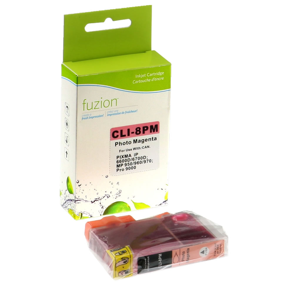 Canon CLI-8 Compatible Ink Cartridge - Photo Magenta - Fuzion